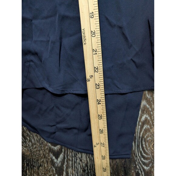 Banana Republic Shirt Womens Small Petite Silk Sleeveless Button Up Top - Picture 8 of 8